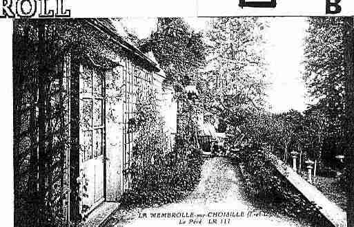 Ville de MEMBROLLESURCHOISILLE(LA) Carte postale ancienne