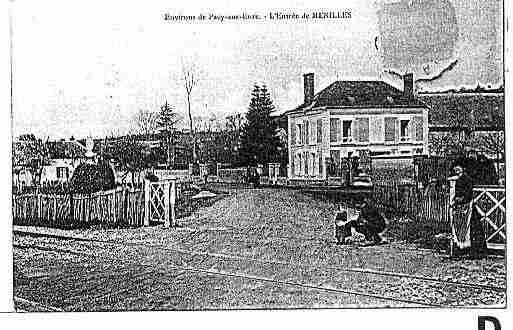 Ville de MENILLES Carte postale ancienne