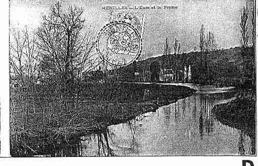 Ville de MENILLES Carte postale ancienne