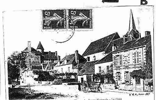 Ville de MENNETOUSURCHER Carte postale ancienne