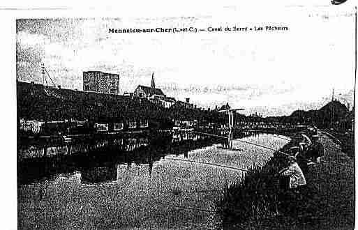 Ville de MENNETOUSURCHER Carte postale ancienne