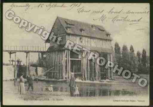 Ville de MENNETOUSURCHER Carte postale ancienne