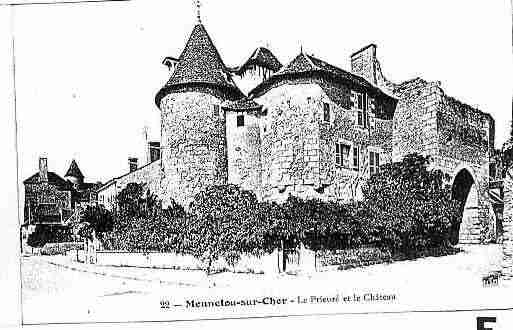 Ville de MENNETOUSURCHER Carte postale ancienne