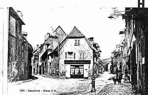 Ville de MENS Carte postale ancienne