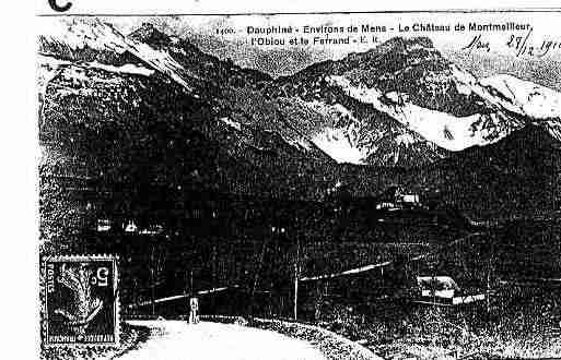 Ville de MENS Carte postale ancienne