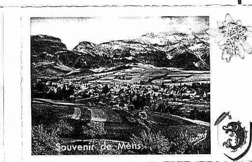 Ville de MENS Carte postale ancienne