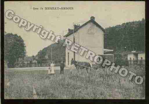 Ville de MESNAY Carte postale ancienne