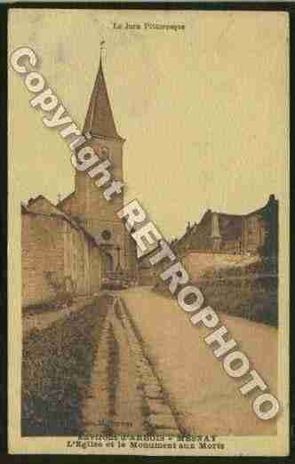 Ville de MESNAY Carte postale ancienne