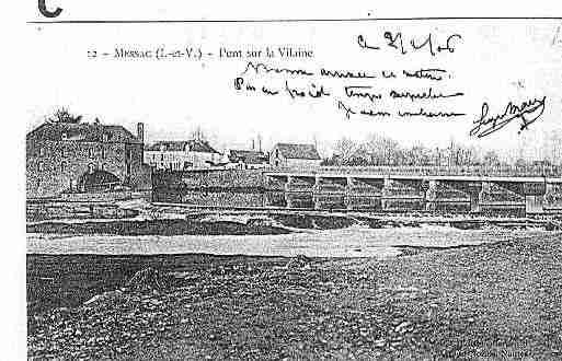 Ville de MESSAC Carte postale ancienne