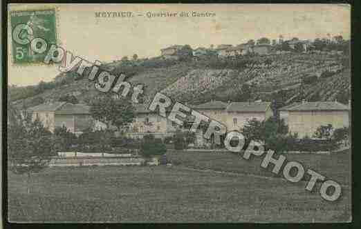 Ville de MEYRIEULESETANGS Carte postale ancienne