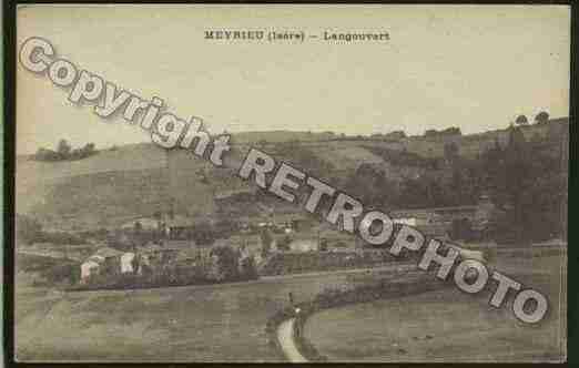 Ville de MEYRIEULESETANGS Carte postale ancienne