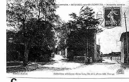 Ville de MIRABELAUXBARONNIES Carte postale ancienne