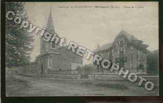 Ville de MIRAMONTDECOMMINGES Carte postale ancienne