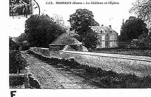 Ville de MISEREY Carte postale ancienne