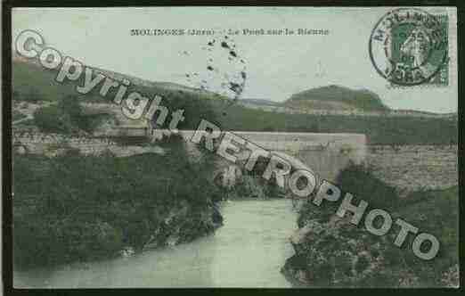 Ville de MOLINGES Carte postale ancienne