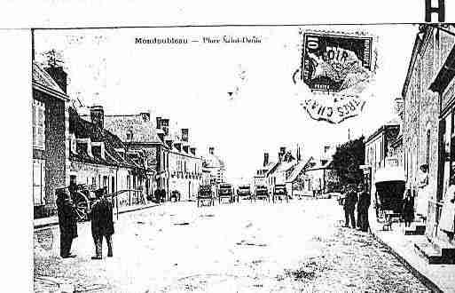 Ville de MONDOUBLEAU Carte postale ancienne