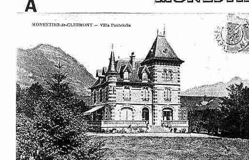 Ville de MONESTIERDECLERMONT Carte postale ancienne