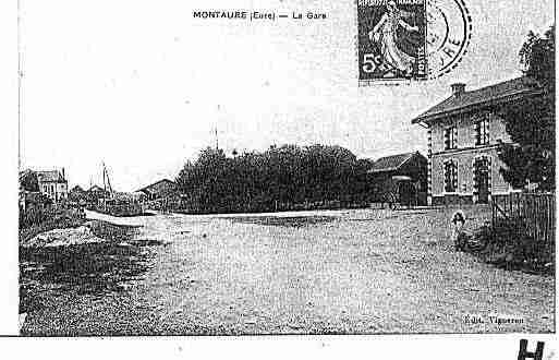 Ville de MONTAURE Carte postale ancienne