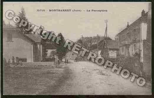 Ville de MONTBARREY Carte postale ancienne