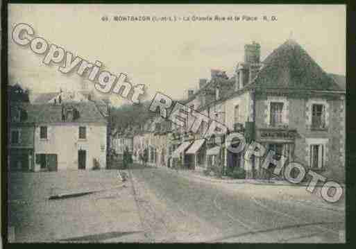 Ville de MONTBAZON Carte postale ancienne