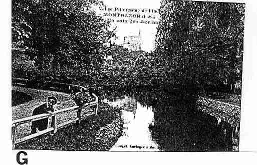 Ville de MONTBAZON Carte postale ancienne