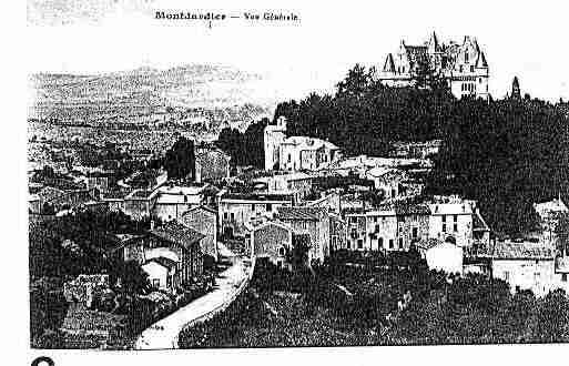 Ville de MONTDARDIER Carte postale ancienne