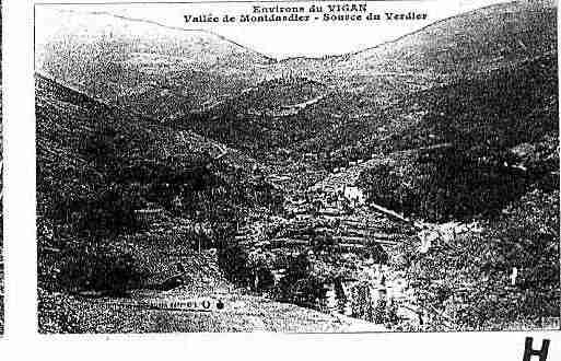 Ville de MONTDARDIER Carte postale ancienne