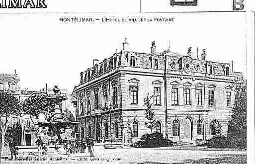 Ville de MONTELIMAR Carte postale ancienne