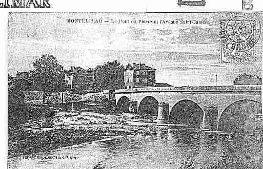 Ville de MONTELIMAR Carte postale ancienne
