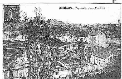 Ville de MONTELIMAR Carte postale ancienne