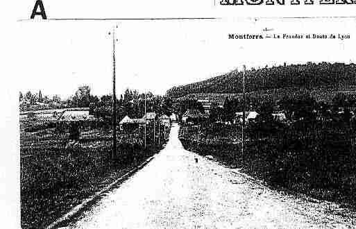 Ville de MONTFERRAT Carte postale ancienne Ville de MONTFERRAT Carte postale ancienne