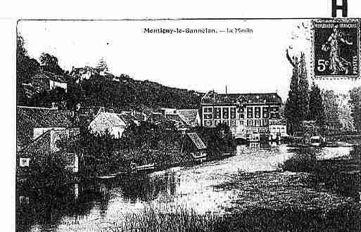 Ville de MONTIGNYLEGANNELON Carte postale ancienne