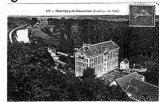 Ville de MONTIGNYLEGANNELON Carte postale ancienne