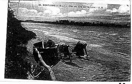Ville de MONTLOUISSURLOIRE Carte postale ancienne