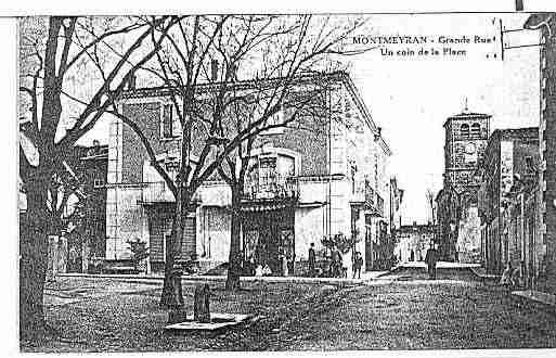 Ville de MONTMEYRAN Carte postale ancienne