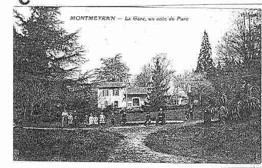 Ville de MONTMEYRAN Carte postale ancienne