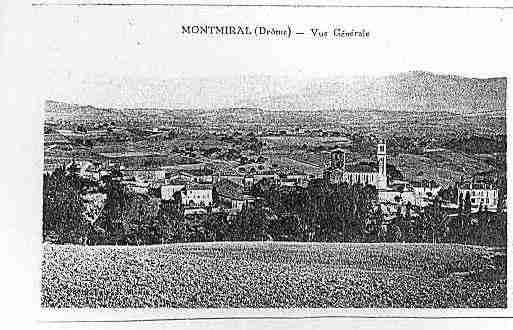 Ville de MONTMIRAL Carte postale ancienne