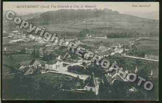 Ville de MONTMOROT Carte postale ancienne