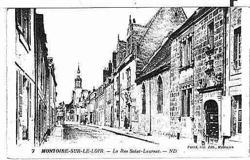 Ville de MONTOIRESURLELOIR Carte postale ancienne Ville de MONTOIRESURLELOIR Carte postale ancienne