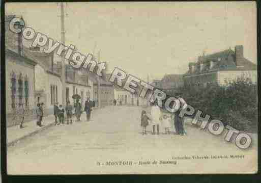Ville de MONTOIRESURLELOIR Carte postale ancienne