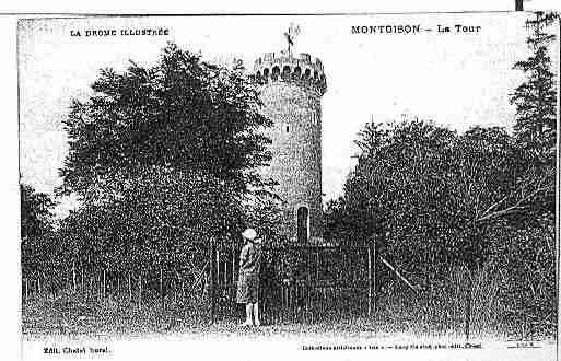 Ville de MONTOISON Carte postale ancienne