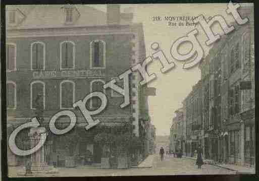 Ville de MONTREJEAU Carte postale ancienne