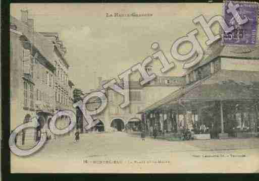 Ville de MONTREJEAU Carte postale ancienne