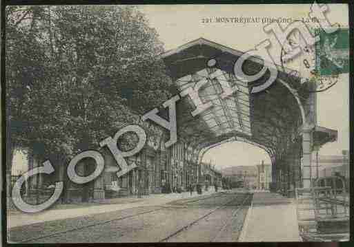 Ville de MONTREJEAU Carte postale ancienne