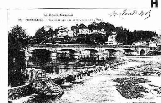 Ville de MONTREJEAU Carte postale ancienne