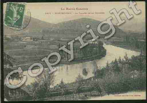 Ville de MONTREJEAU Carte postale ancienne