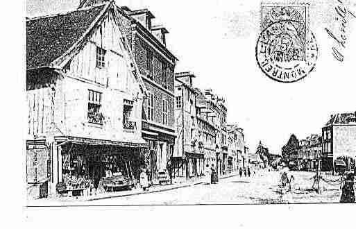 Ville de MONTREUILL\'ARGILLE Carte postale ancienne