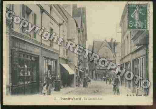 Ville de MONTRICHARD Carte postale ancienne