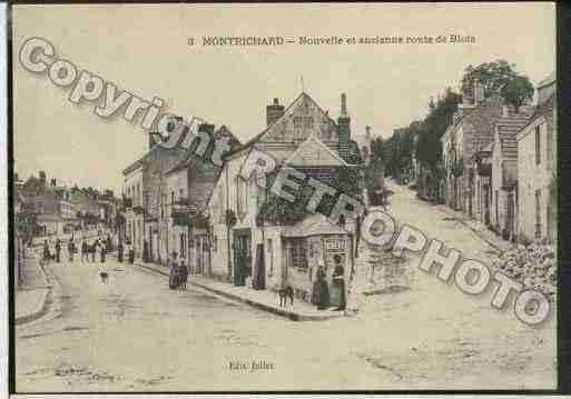Ville de MONTRICHARD Carte postale ancienne