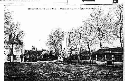 Ville de MONTRICHARD Carte postale ancienne